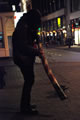 Just outside the Red Light district this man was playing the didgeridoo for change. (photography strictly prohibited inside the Red Light District... enforcement: They'll beat you up and smash your camera. I only saw one person take a picture in that area and about 5 seconds later he was tackled.)<p></p>